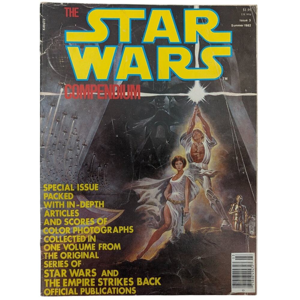The Star Wars Compendium Issue 3 Summer 1982 Magazine VTG Empire Strikes Back